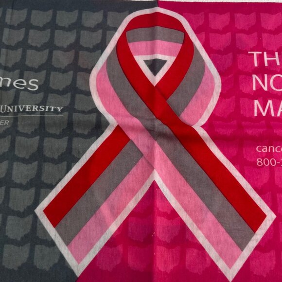The Ohio State University Wexner Medical Center Cancer Awareness Scarf Headband - Picture 4 of 7